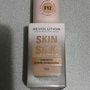 5 For $25 Revolution Skin Silk Luminous Serum Foundation - F12 Light Beige